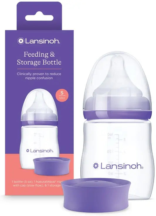 Lansinoh Feeding & Storage Bottle, 5 oz