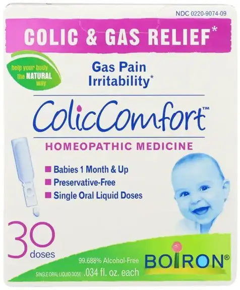 Emerson Healthcare ColicComfort Homeopathic Medicine for Colic & Gas Relief, 30 Doses