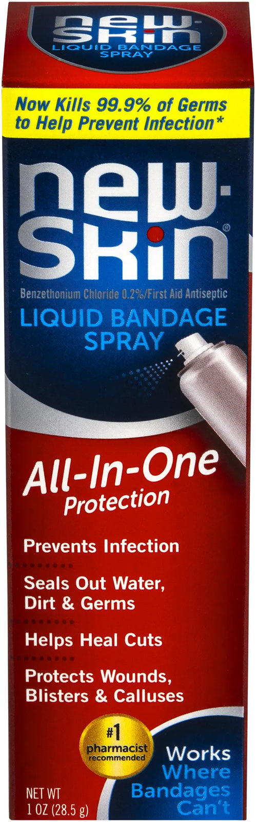 Emerson Healthcare New-Skin Liquid Bandage Aerosol Spray, 1 oz