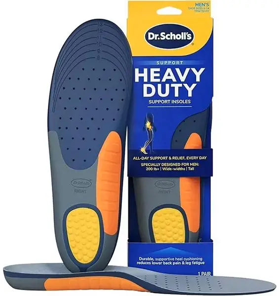 Emerson Healthcare Pain Relief Orthotics Heavy Duty Support — Men's Size 8–14 (Trim-to-Fit)