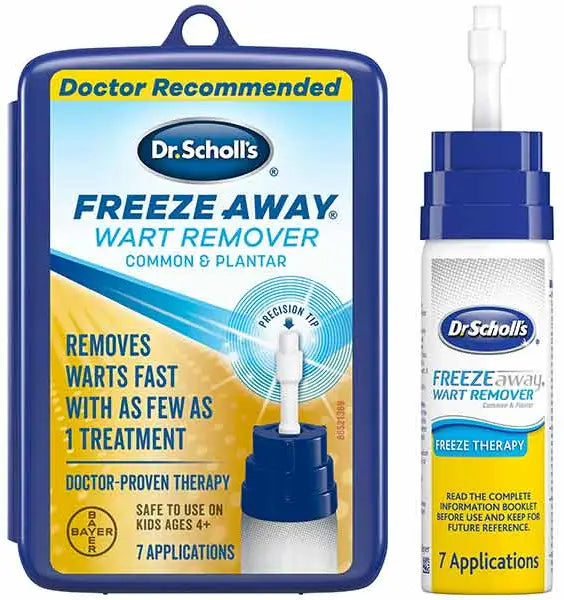 Dr. Scholl's Dual Action Freeze Away Wart Remover, 7 Treatments