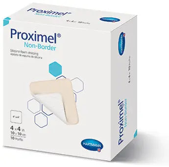 Hartmann Proximel Silicone Foam Dressing with No Border