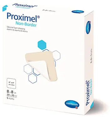 Hartmann Proximel Silicone Foam Dressing with No Border