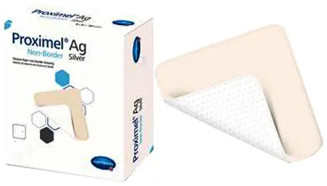 Hartmann Non-Border AG Silicone Foam Dressing 8x8 Inch