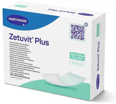 Hartmann Zetuvit Plus Non-Border Superabsorbent Wound Dressing