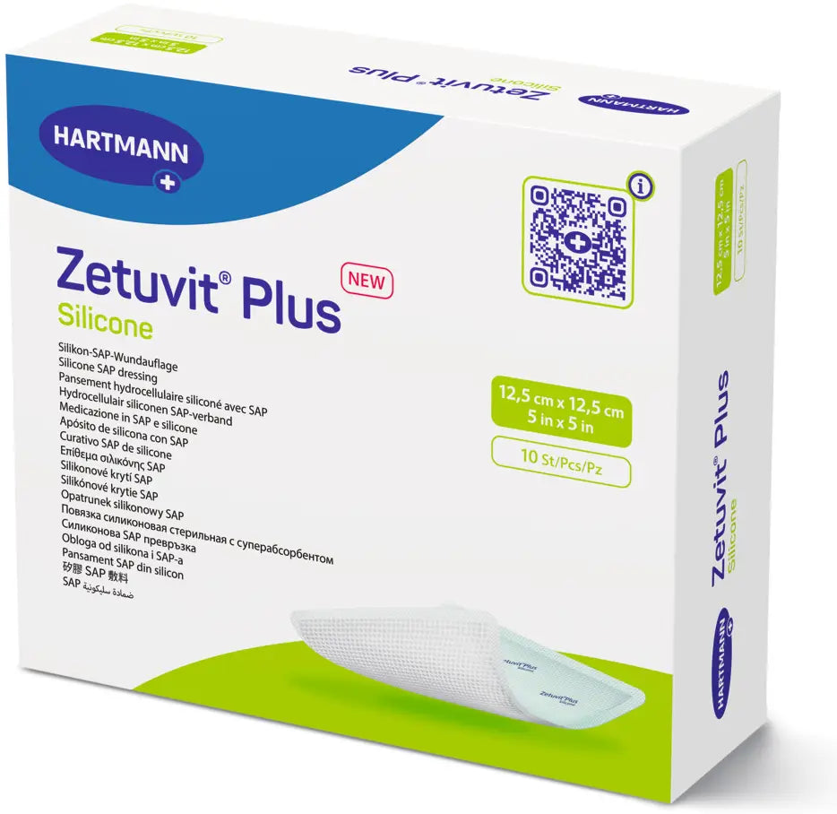 Hartmann Zetuvit Plus Silicone Non Border