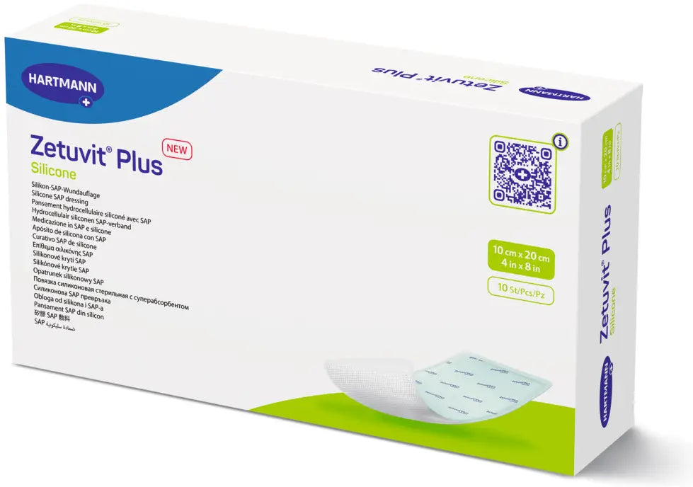 Hartmann Zetuvit Plus Silicone Non Border