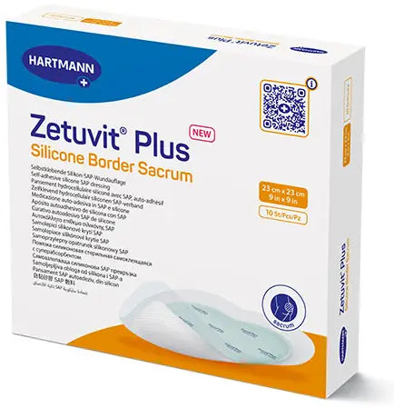 Hartmann Plus Silicone Border Sacral SAP Dressing