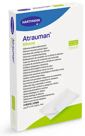 Hartmann Atrauman Non Adherent Wound Contact Layer with Silicone, 2 in x 2.8 in
