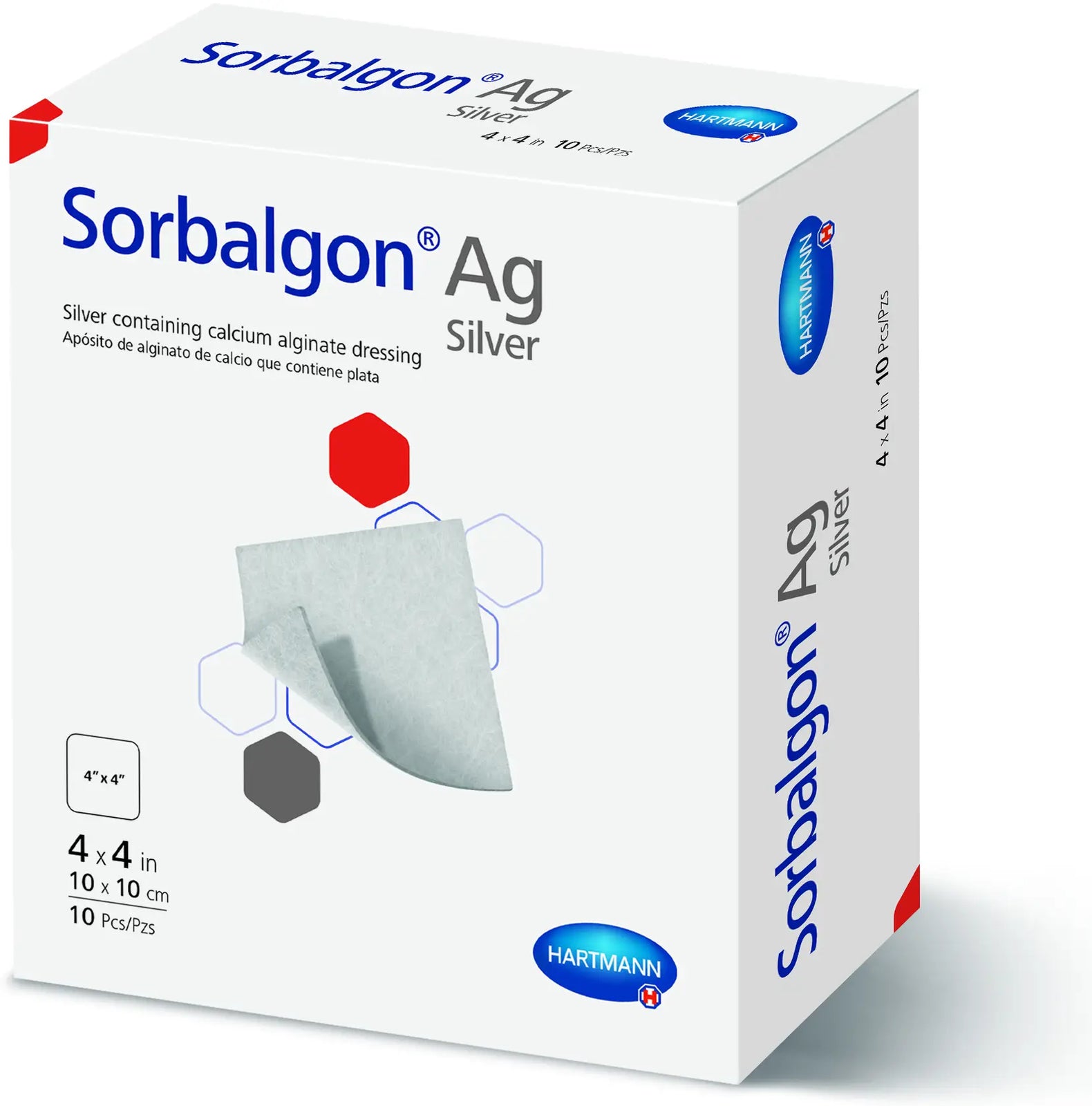 Hartmann Sorbalgon Ag Silver-Containing Calcium Alginate Dressing