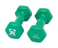 CanDo Vinyl-Coated Iron Dumbbells