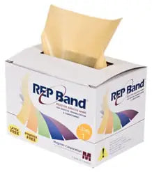 Fabrication Enterprises REP Band Latex-Free Exercise Band, 6 Yard Roll, 4" Width