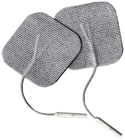 BioStim 2" Square Pigtail Electrode, Reusable, Latex-Free