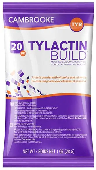 Cambrooke Foods Tylactin BUILD 20 Medical Food Powder - 1 oz Packet
