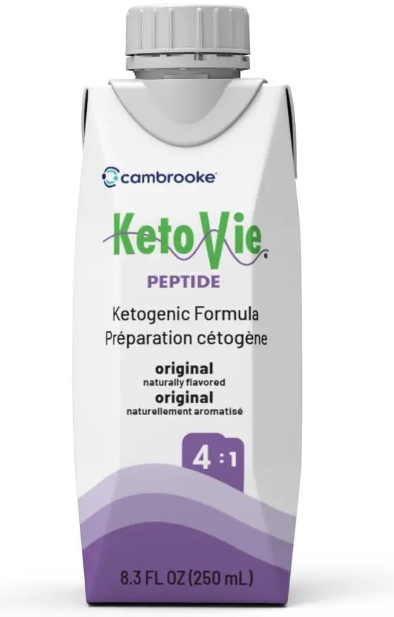 KetoVie Peptide Ketogenic Formula 8.3 oz - Medical Nutrition