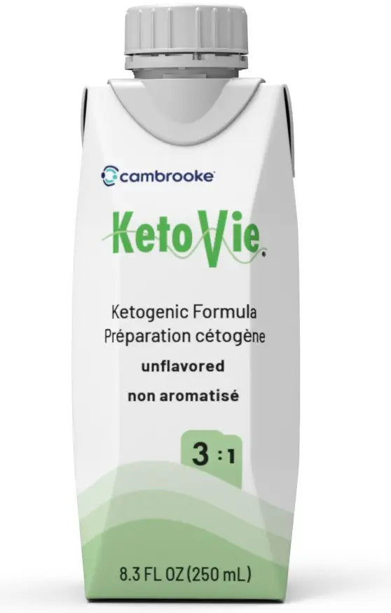 KetoVie 3:1 Ketogenic Formula, Unflavored, 8.3 fl oz