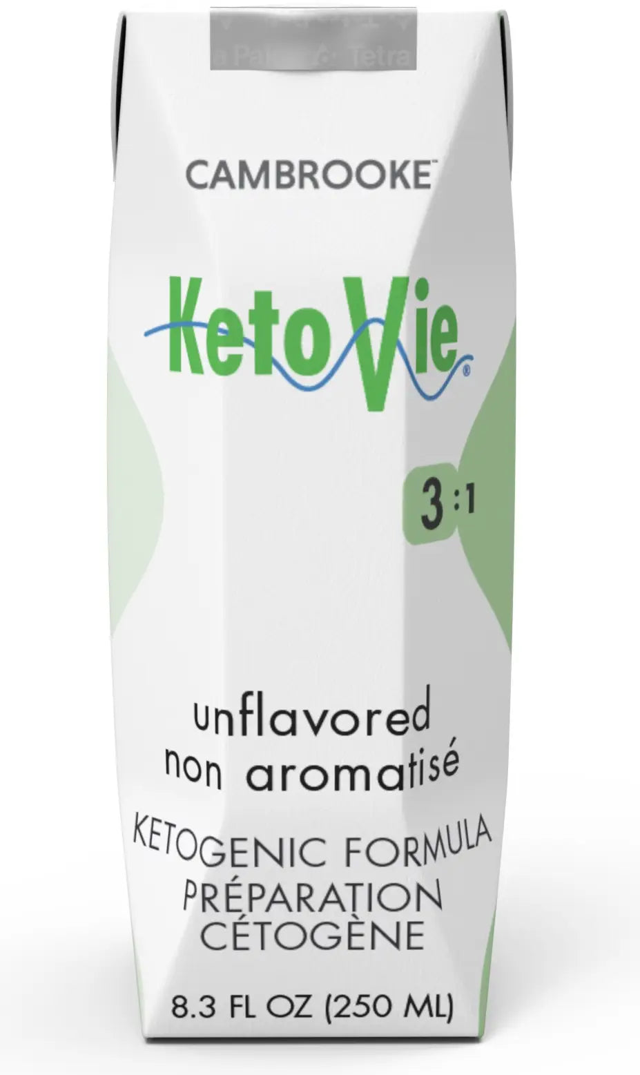 Cambrooke Foods 3:1 Ketogenic Formula Unflavored, 8.3 fl. oz.