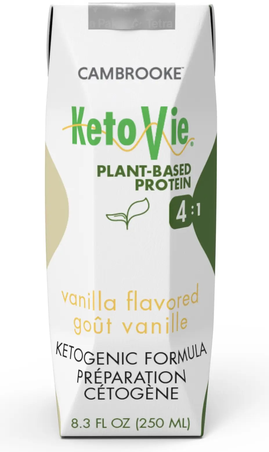Cambrooke Foods 4:1 Plant Based Protein Vanilla 8.3 oz