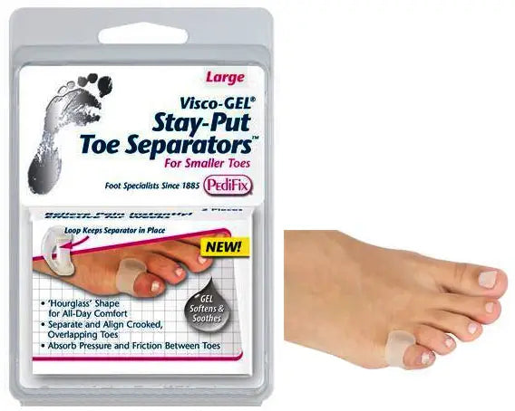 Pedifix Stay-Put Toe Separators Large