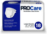 First Quality ProCare Briefs Large Size 45" - 58"