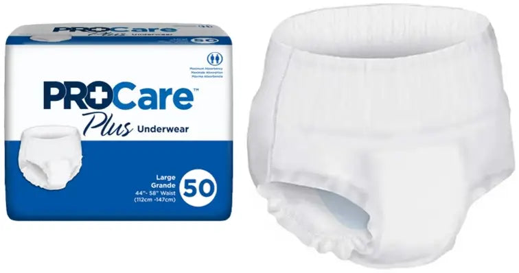 PROCare Plus Protective Underwear - Medium & Large Sizes