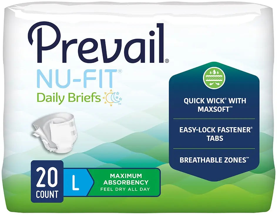 First Quality NU-FIT Adult Daily Briefs