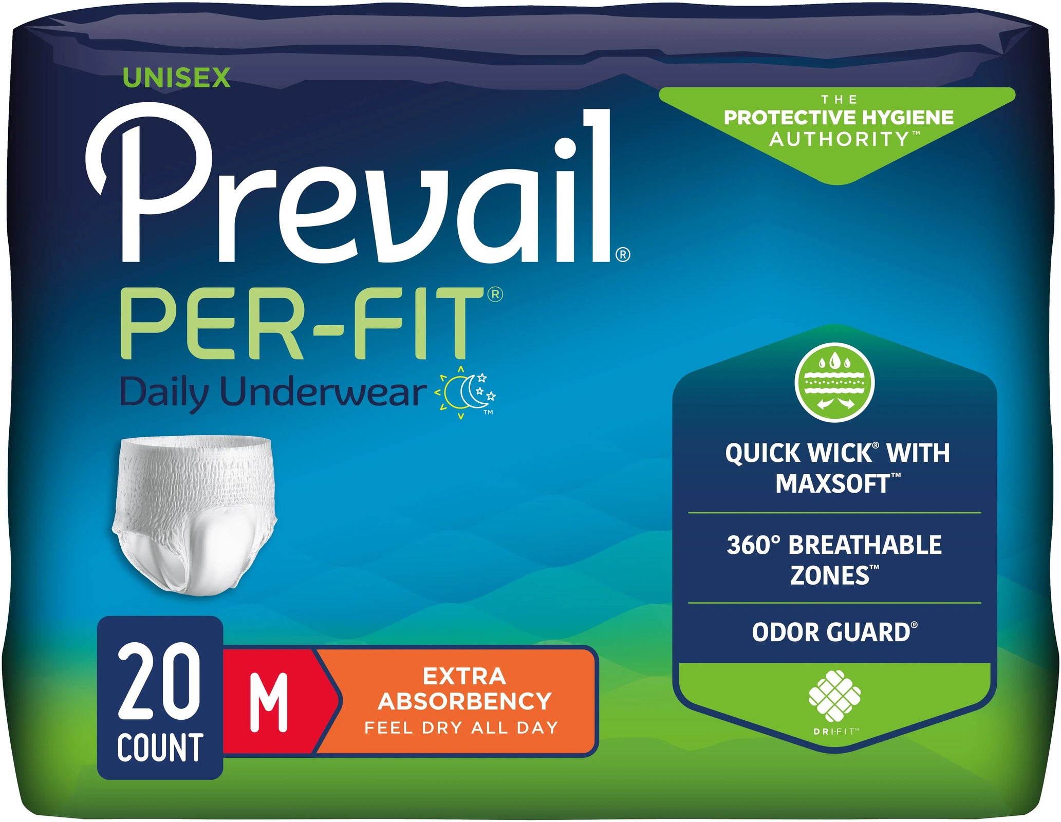 Prevail Per-Fit Extra Absorbency Protective Underwear