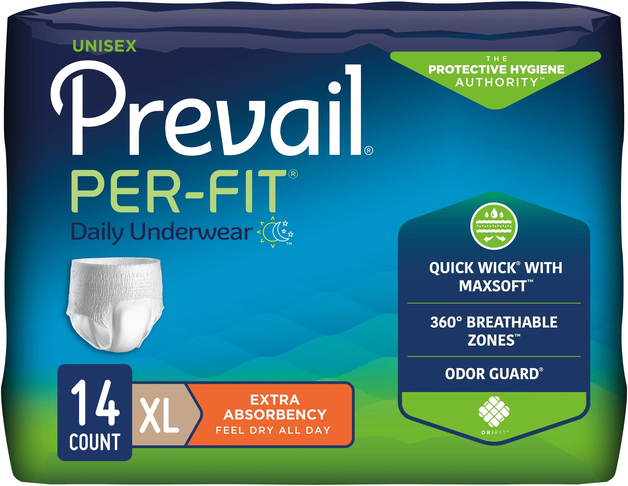 Prevail Per-Fit Extra Absorbency Protective Underwear