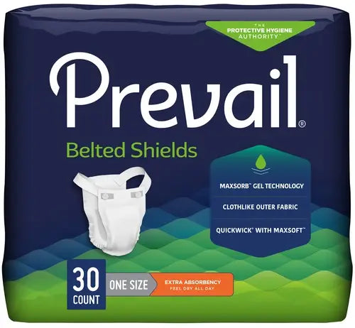 Prevail Xtra Absorbency Belted Undergarment, One Size Fits All