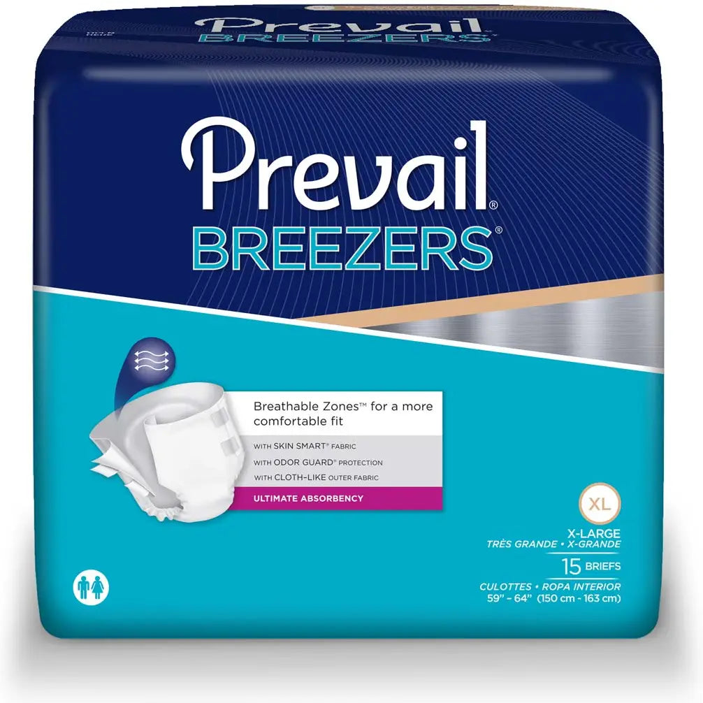 First Quality Prevail Breezer Adult Briefs