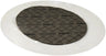 Ferris PolyMem Oval Silicone Border Silver Dressing 6.5" x 8.2"