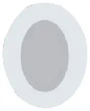 Ferris Silver Oval PolyMeric Membrane Dressing