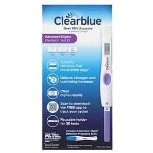 Clearblue Advanced Digital Ovulation Test Kit