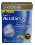 Perrigo Medium Clear Nasal Strips