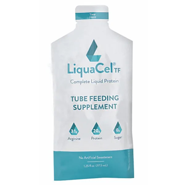 LiquaCel TF Protein Supplement for Enteral Feeding, 1.25 fl oz Packet