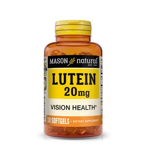 Mason Natural Lutein 20 mg Softgels, 30 Count