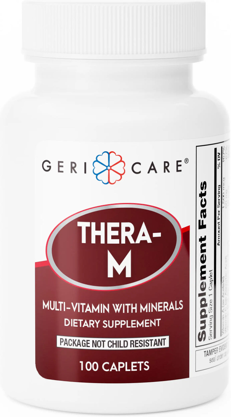 Geri-Care Pharmaceuticals Thera-M Multivitamin with Minerals Tablets