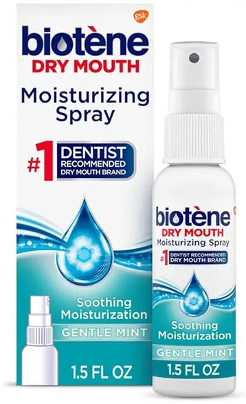 Biotene Moisturizing Mouth Spray, Gentle Mint, 1.5 oz