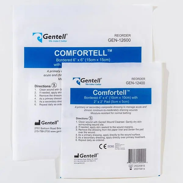 Gentell Comfortell Dressing 6" x 6" Sterile