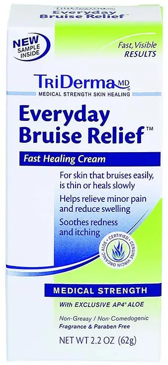 Triderma Fast Bruise Relief Cream, 2.2 oz