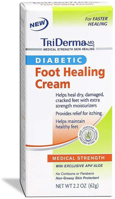 TriDerma Diabetic Foot Defense Healing Cream