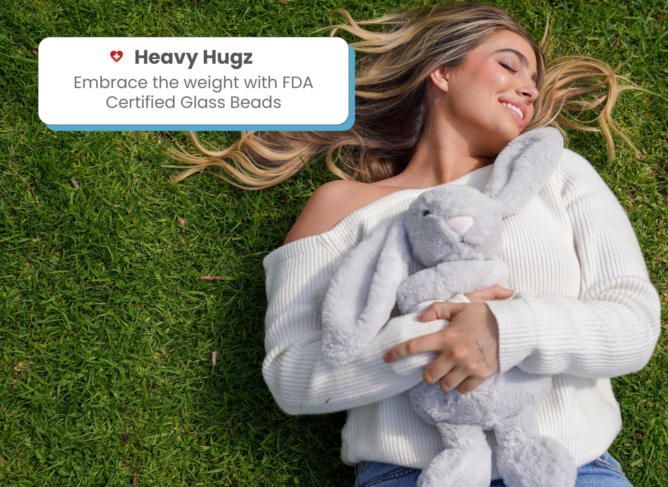 Hot And Cold Therapy Weighted Toy For Anxiety Relief by HUGZ