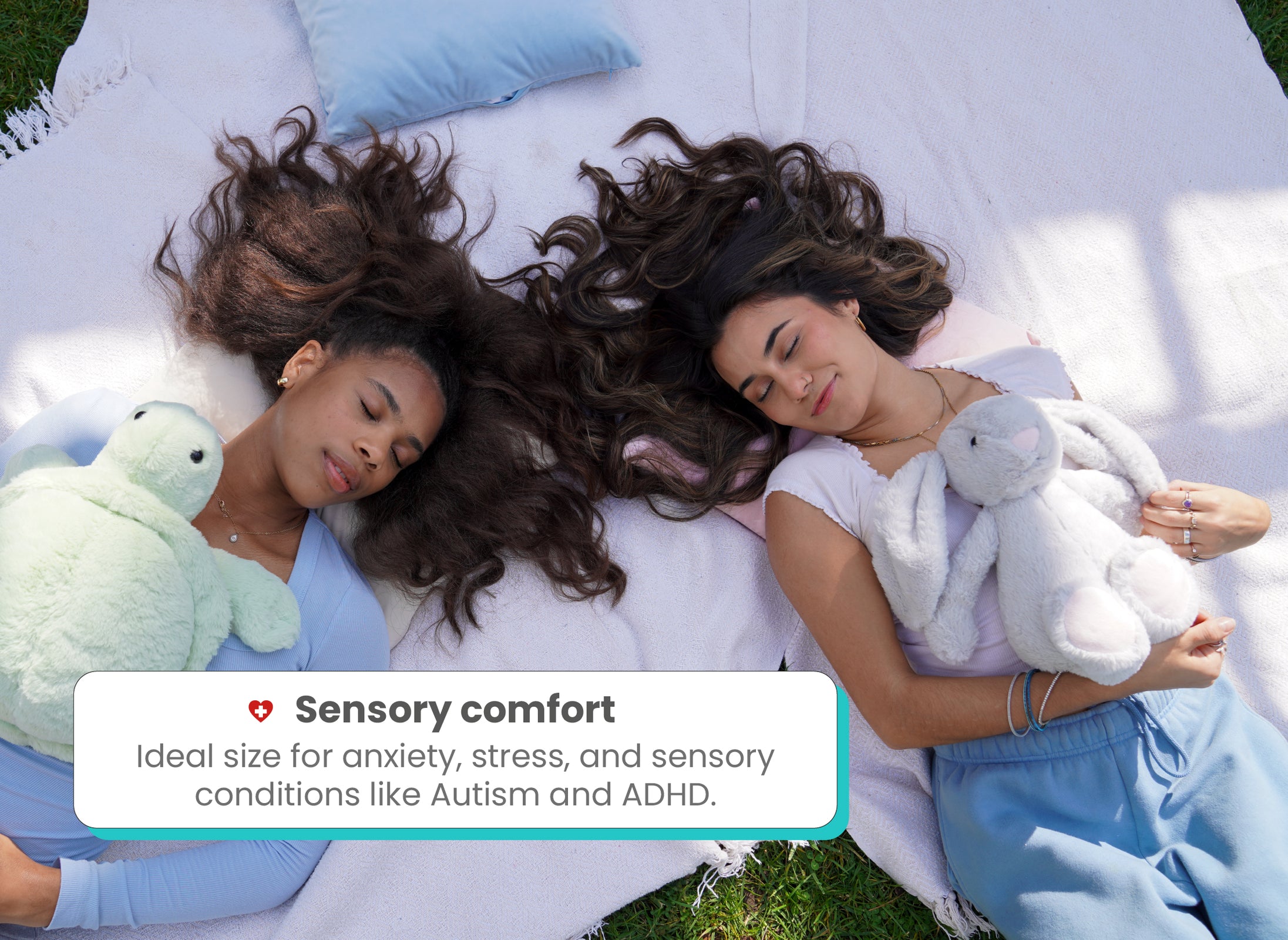 Hot And Cold Therapy Weighted Toy For Anxiety Relief by HUGZ