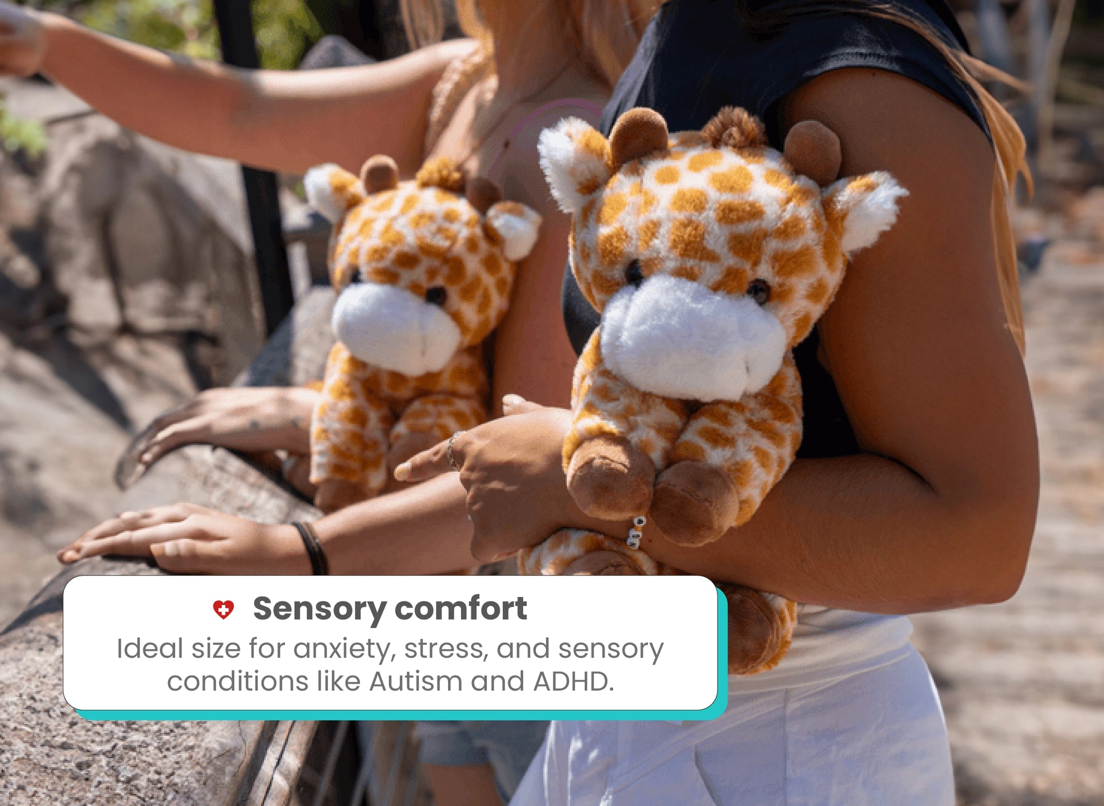 Hot And Cold Therapy Weighted Toy For Anxiety Relief by HUGZ