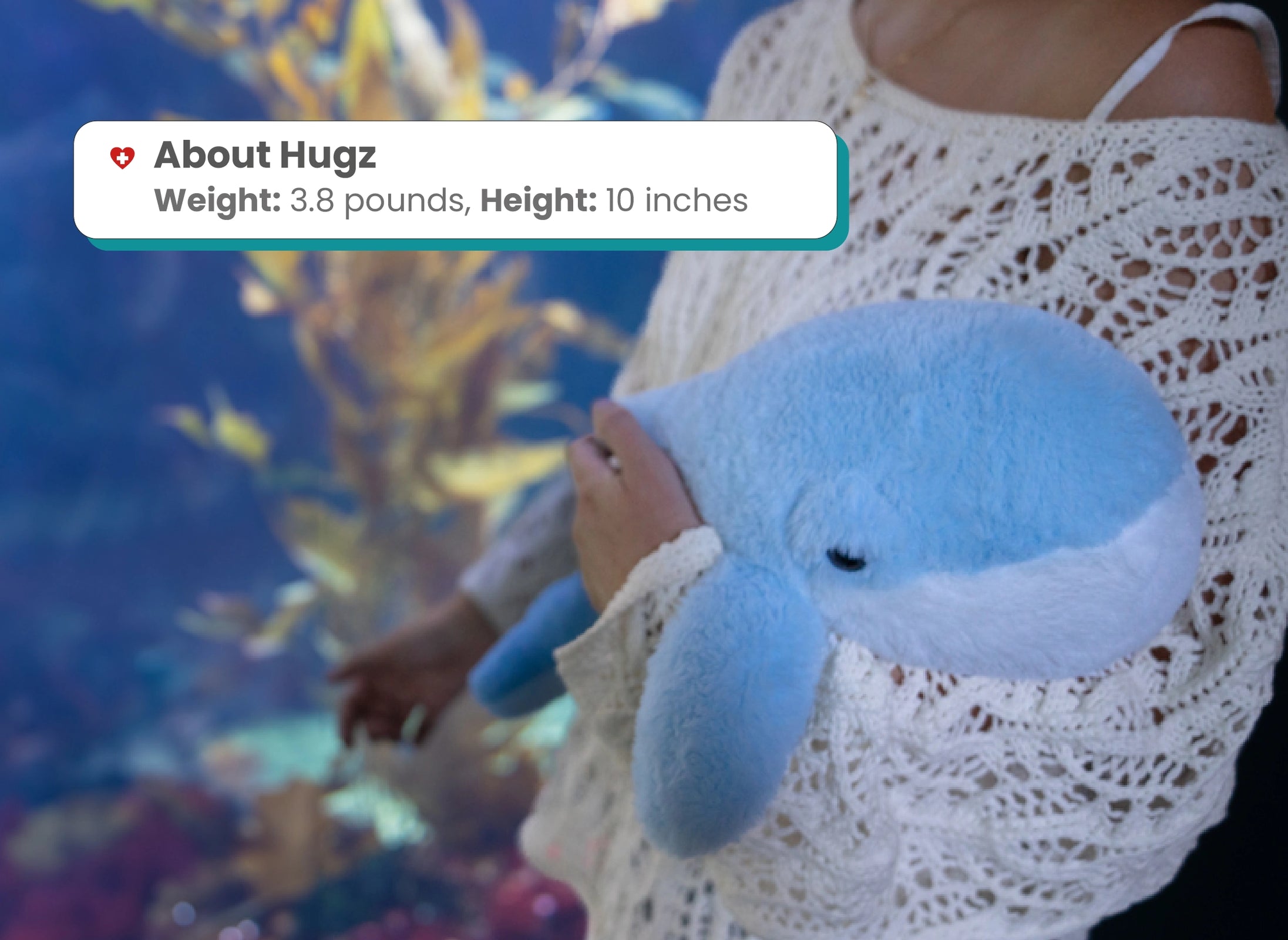 Hot And Cold Therapy Weighted Toy For Anxiety Relief by HUGZ