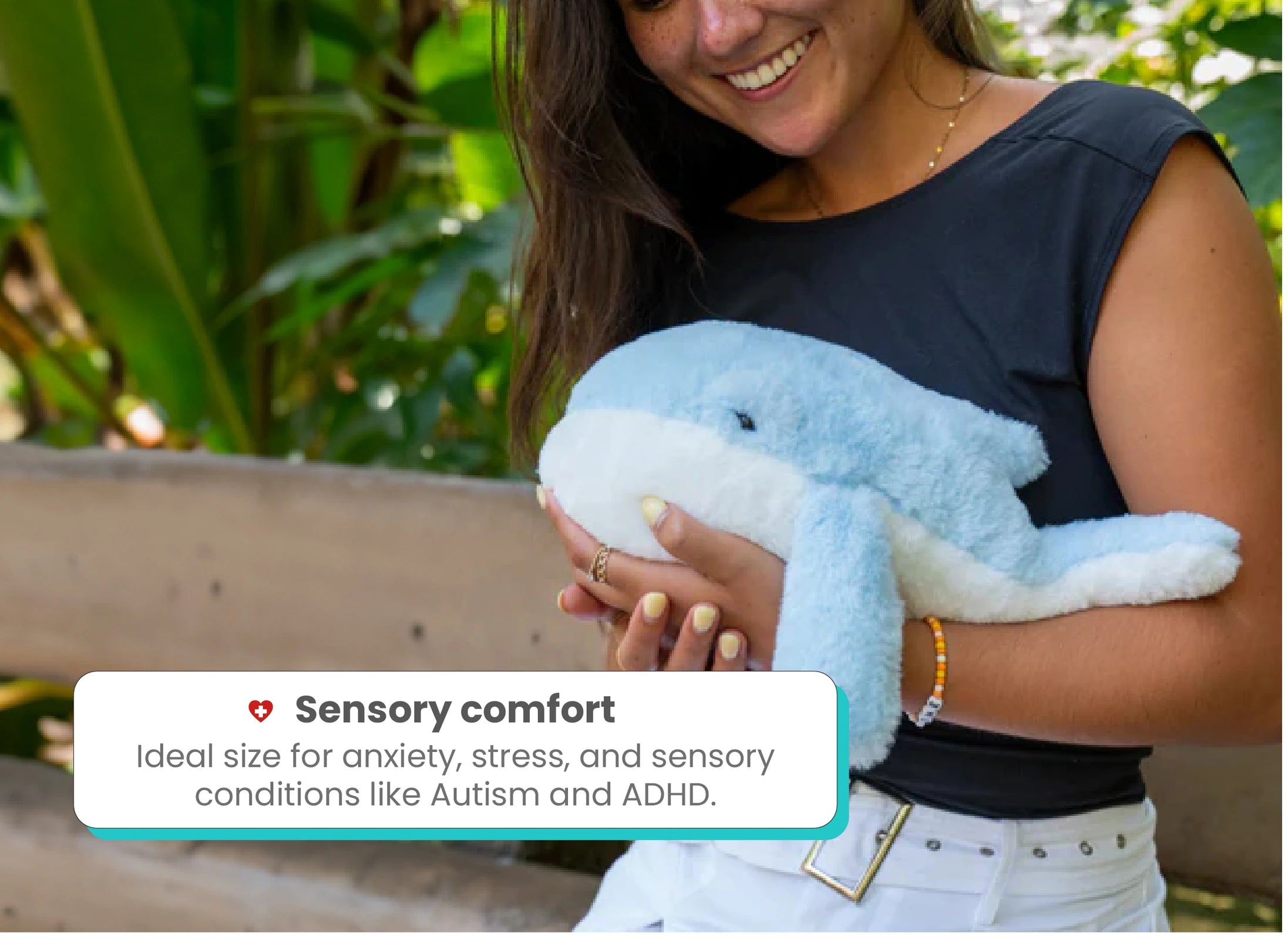 Hot And Cold Therapy Weighted Toy For Anxiety Relief by HUGZ