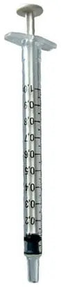 Health Care Logistics 1mL Oral Dispenser with Clear Barrel and White Plunger
