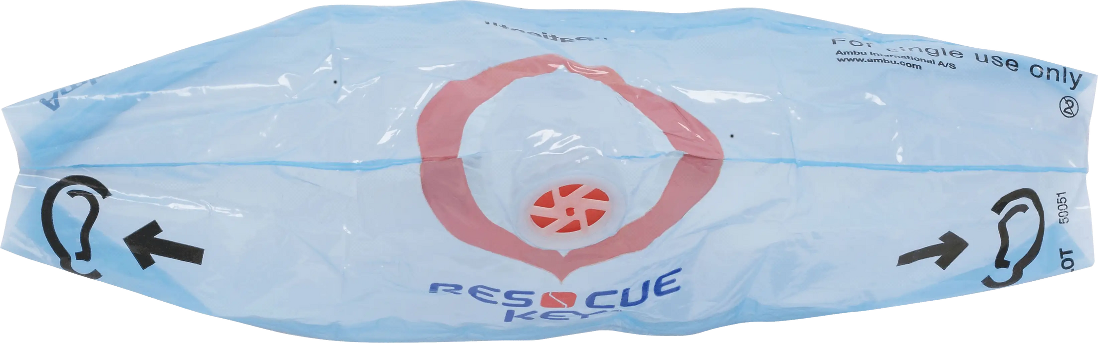Medline Res-Cue Key CPR Barrier Mask Adult and Child Refill Pack