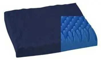 Convoluted Wheelchair Cushion 18" x 16" x 3", Navy Cover