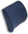 Alex Orthopedic Standard Lumbar Cushion with Navy Cover and Strap, 15" x 13.5" x 5"